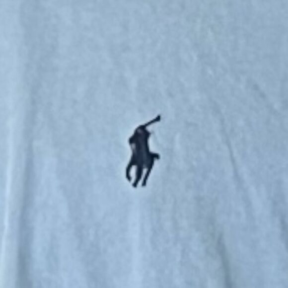 Polo Ralph Lauren Men’s Short Sleeve Button Up Light Blue Shirt Top - Picture 3 of 7